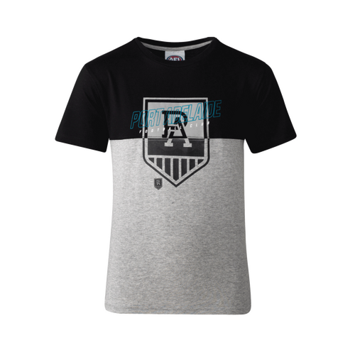 Port Adelaide Power Youths Split Logo Tee