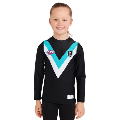 Port Adelaide Power Kids Rash Top