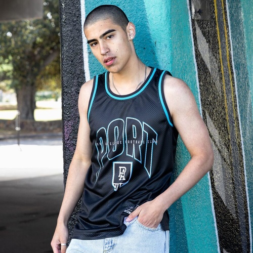 Port Adelaide Power Mens Basketball Singlet