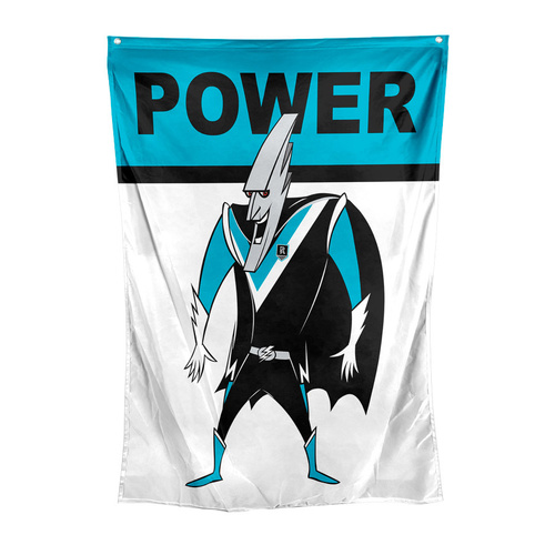 Port Adelaide Power Retro Wall Flag