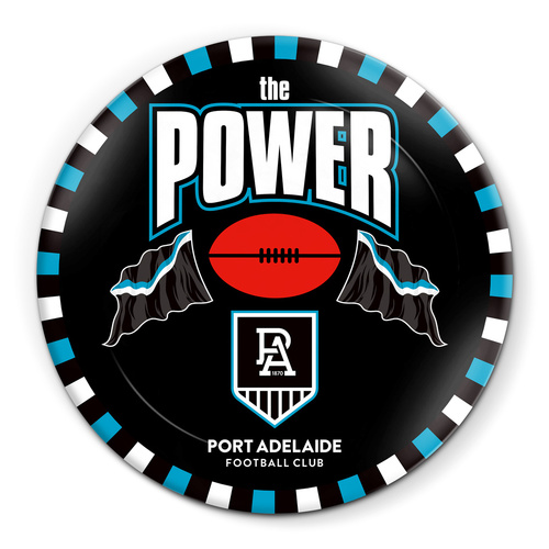 Port Adelaide Power Melamine Snack Plate