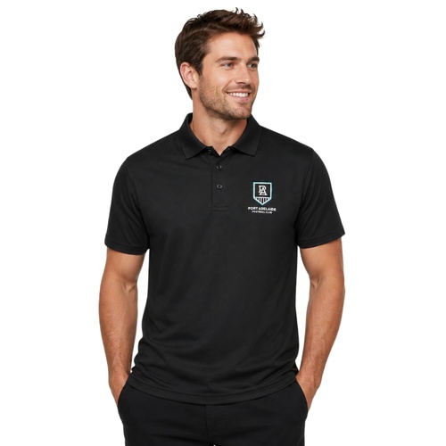 Port Adelaide Power Mens Basic Logo Polo