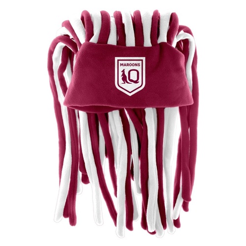 QLD Maroons State Of Origin Dreadlock Fun Hat
