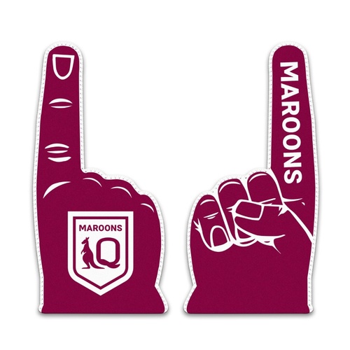 QLD Maroons State Of Origin Neoprene Supporter Hand
