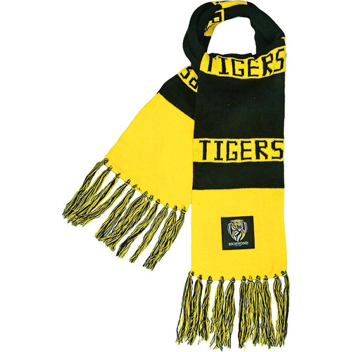 Richmond Tigers Traditional Bar Scarf