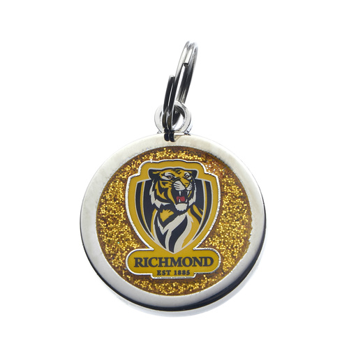 Richmond Tigers Engravable Pet Tag