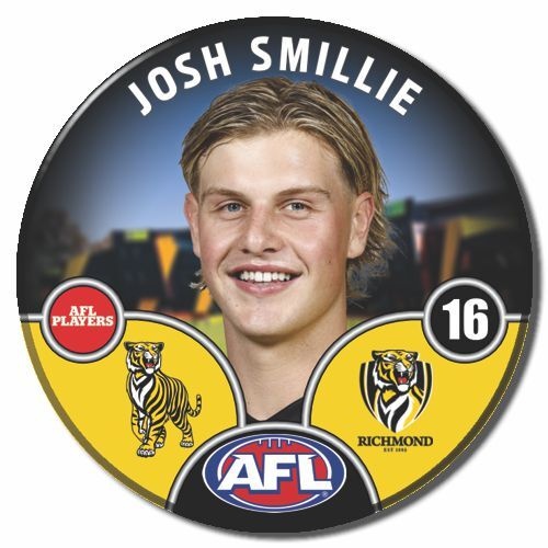 Richmond Tigers 2025 Player Pin Badge - SMILLIE
