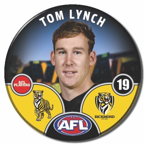 Richmond Tigers 2025 Player Pin Badge - LYNCH