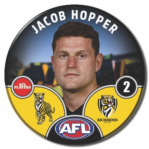 Richmond Tigers 2025 Player Pin Badge - HOPPER