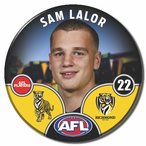 Richmond Tigers 2025 Player Pin Badge - LALOR