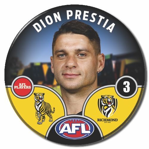 Richmond Tigers 2025 Player Pin Badge - PRESTIA