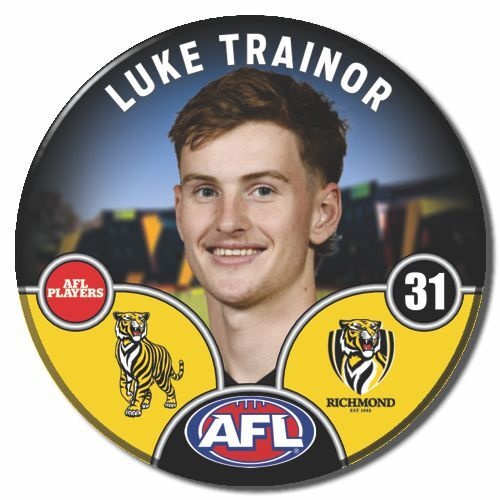 Richmond Tigers 2025 Player Pin Badge - TRAINOR