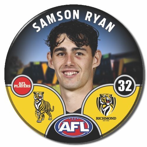 Richmond Tigers 2025 Player Pin Badge - RYAN