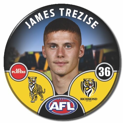 Richmond Tigers 2025 Player Pin Badge - TREZISE