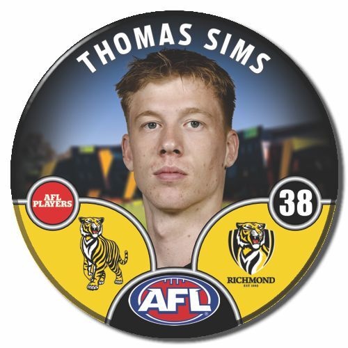 Richmond Tigers 2025 Player Pin Badge - SIMS