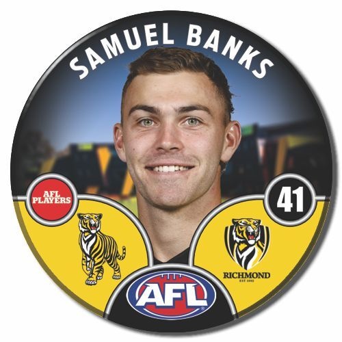 Richmond Tigers 2025 Player Pin Badge - BANKS