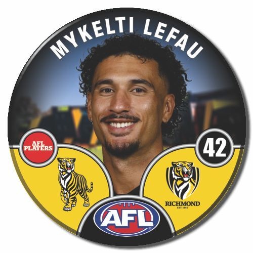 Richmond Tigers 2025 Player Pin Badge - LEFAU