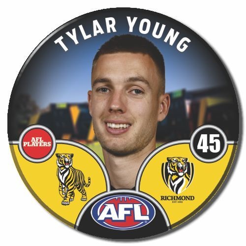 Richmond Tigers 2025 Player Pin Badge - YOUNG