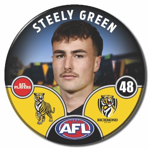 Richmond Tigers 2025 Player Pin Badge - GREEN