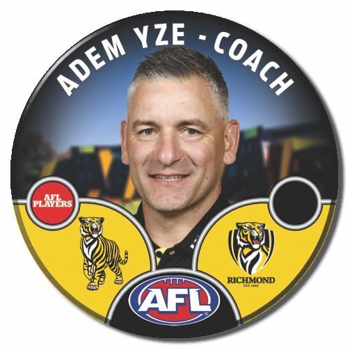 Richmond Tigers 2025 Coach Pin Badge - YZE