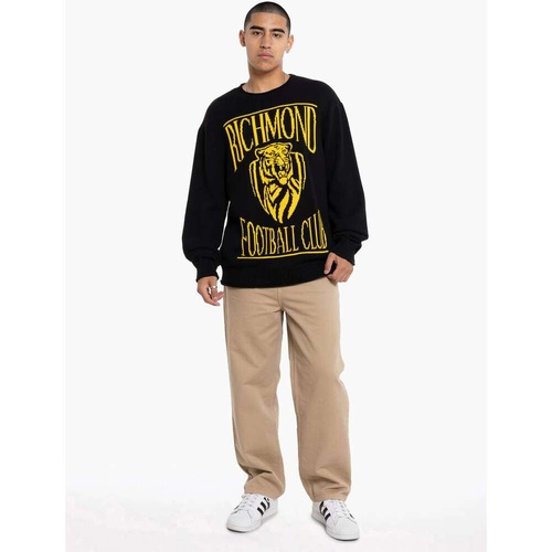 Richmond Tigers Mens Supporter Knit Crew