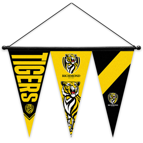 Richmond Tigers Set of 3 Pennants