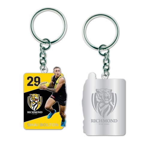 Richmond Tigers Shai Bolton Metal Keyring
