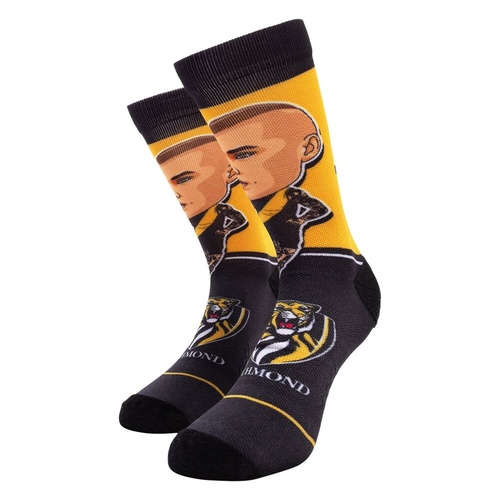 Richmond Tigers Dusty Martin Adults Henrik Socks