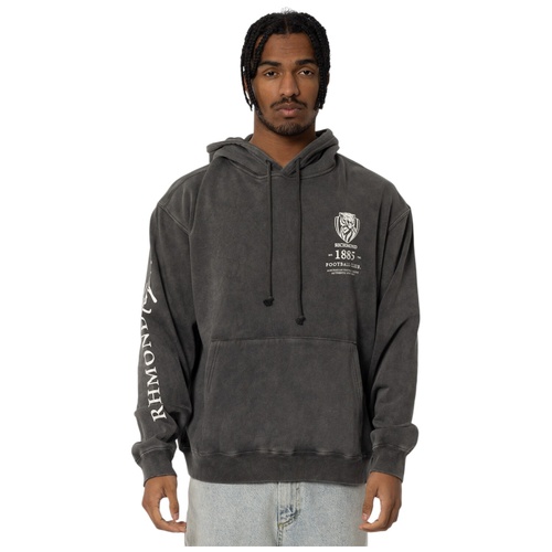 Richmond Tigers Mens Acid Wash Hoodie