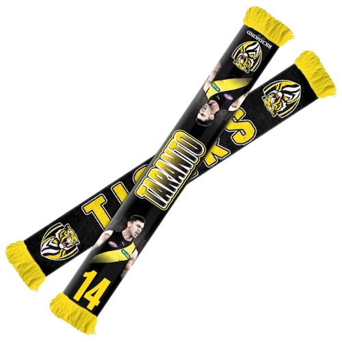 Richmond Tigers Tim Taranto Player Scarf