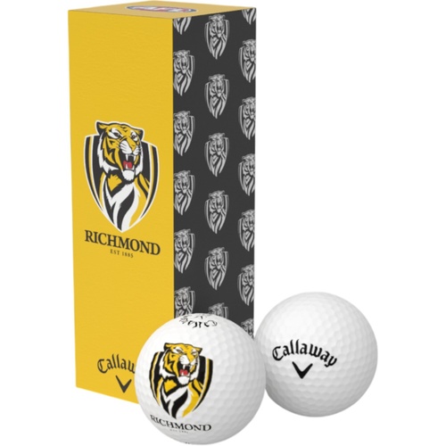 Richmond Tigers Golf Balls 3-Pack
