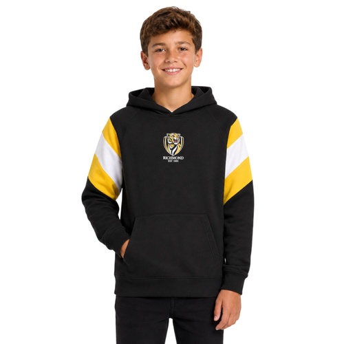 Richmond Tigers Youths Boxy Fit Hoodie