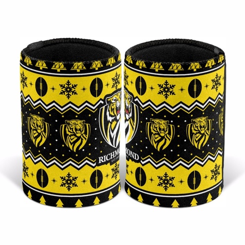 Richmond Tigers Christmas Stubby Holder