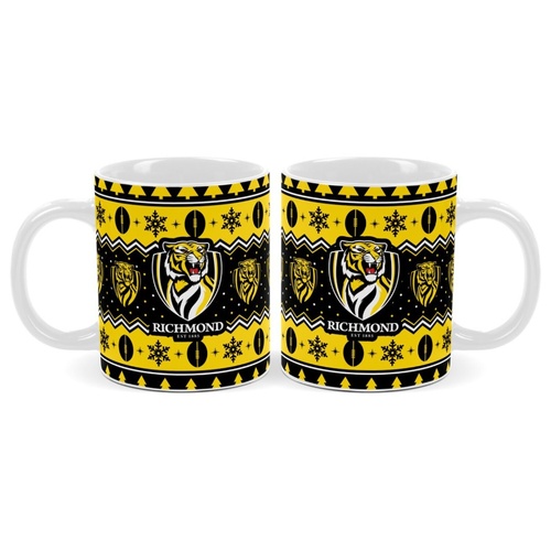 Richmond Tigers Christmas Coffee Mug