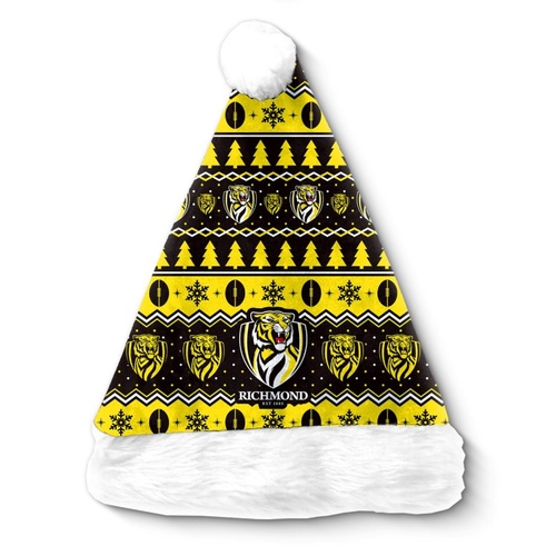 Richmond Tigers Christmas Santa Hat
