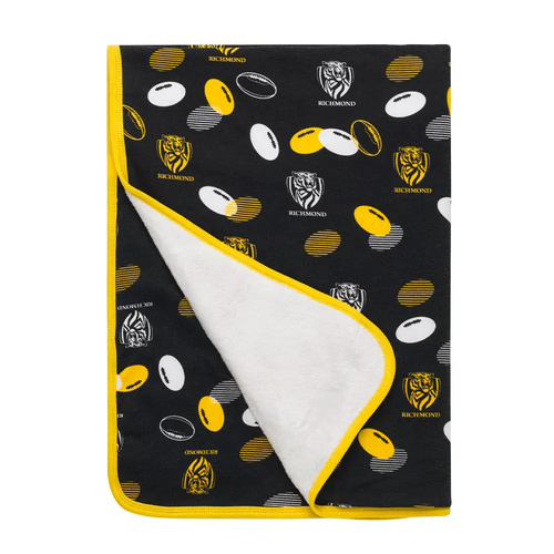 Richmond Tigers Fleece Baby Blanket