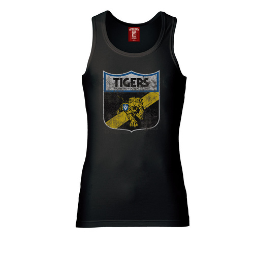 Richmond Tigers Mens Retro Logo Singlet