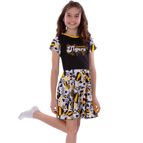 Richmond Tigers Girls Heartbreaker Supporter Dress