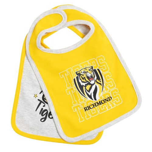 Richmond Tigers Baby 2-Pack Bibs