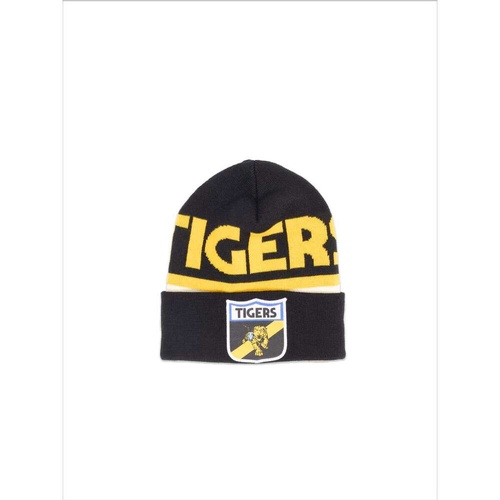Richmond Tigers Merino Wool Throwback Beanie