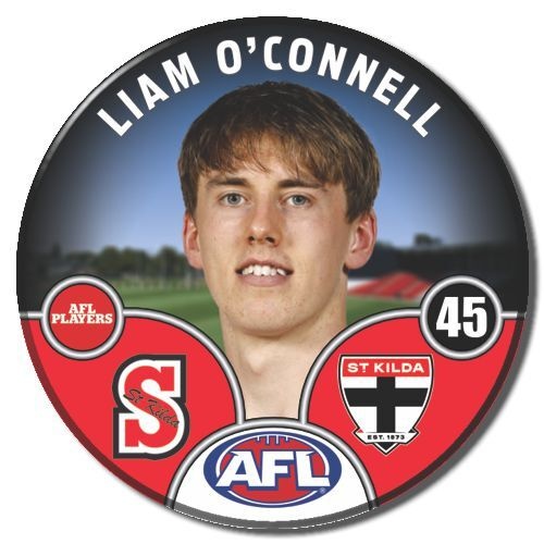 St Kilda Saints 2025 Player Pin Badge - O'CONNELL