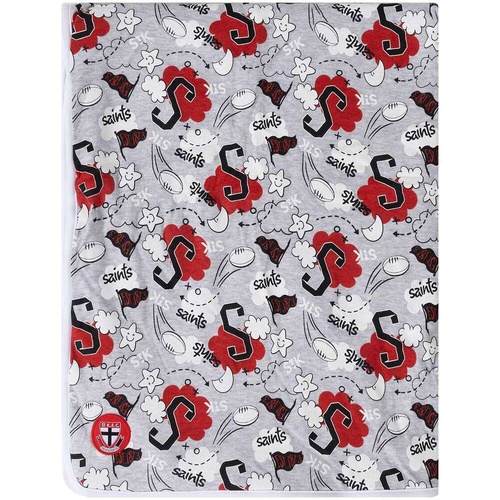 St Kilda Saints Baby Cloud Blanket