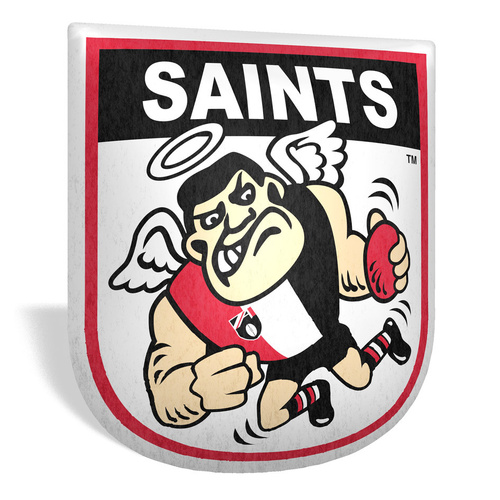St Kilda Saints Retro Mascot Cushion