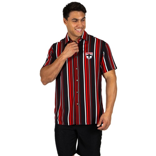 St Kilda Saints Sorrento Button Up Party Shirt
