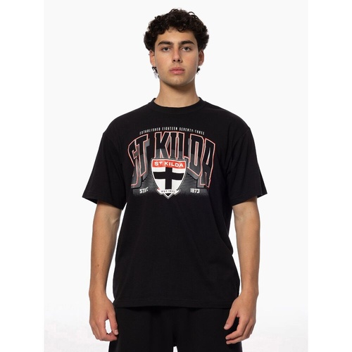 St Kilda Saints Mens Wordmark Tee