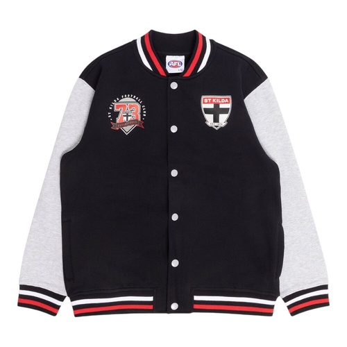 St Kilda Saints Youths Varsity Fleece Jacket
