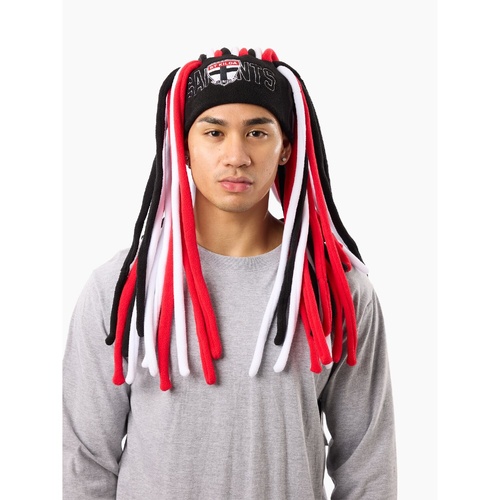 St Kilda Saints Supporter Dreadlock Beanie
