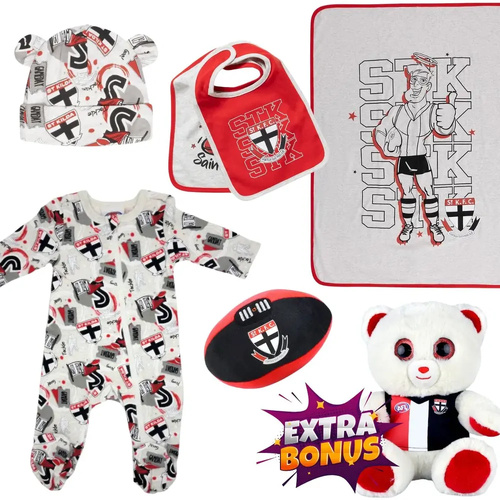 St Kilda Saints New Baby AFL Gift Pack