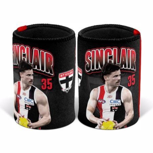 St Kilda Saints Jack Sinclair Stubby Holder