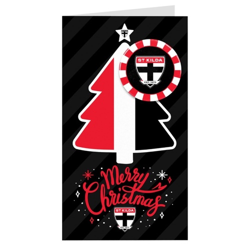 St Kilda Saints Christmas Card